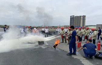 以演促防 以练备战 | 广东海亮开展消防应急综合演练